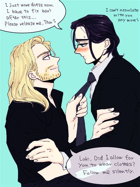 Loki sighs, he tried to talk to her again today. . Thorki fanfiction net